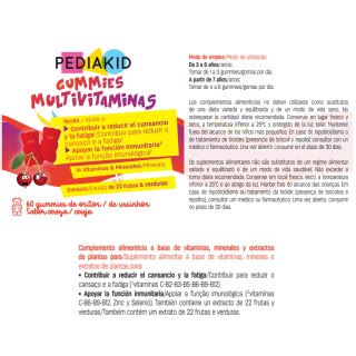 Gummies Multivitaminas – Suplemento Alimentar para Crianças