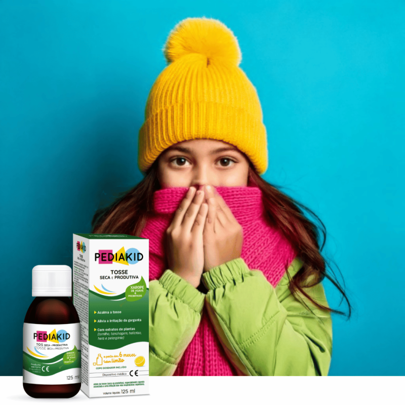 PEDIAKID® Tosse Seca e Produtiva - Xarope para crianças