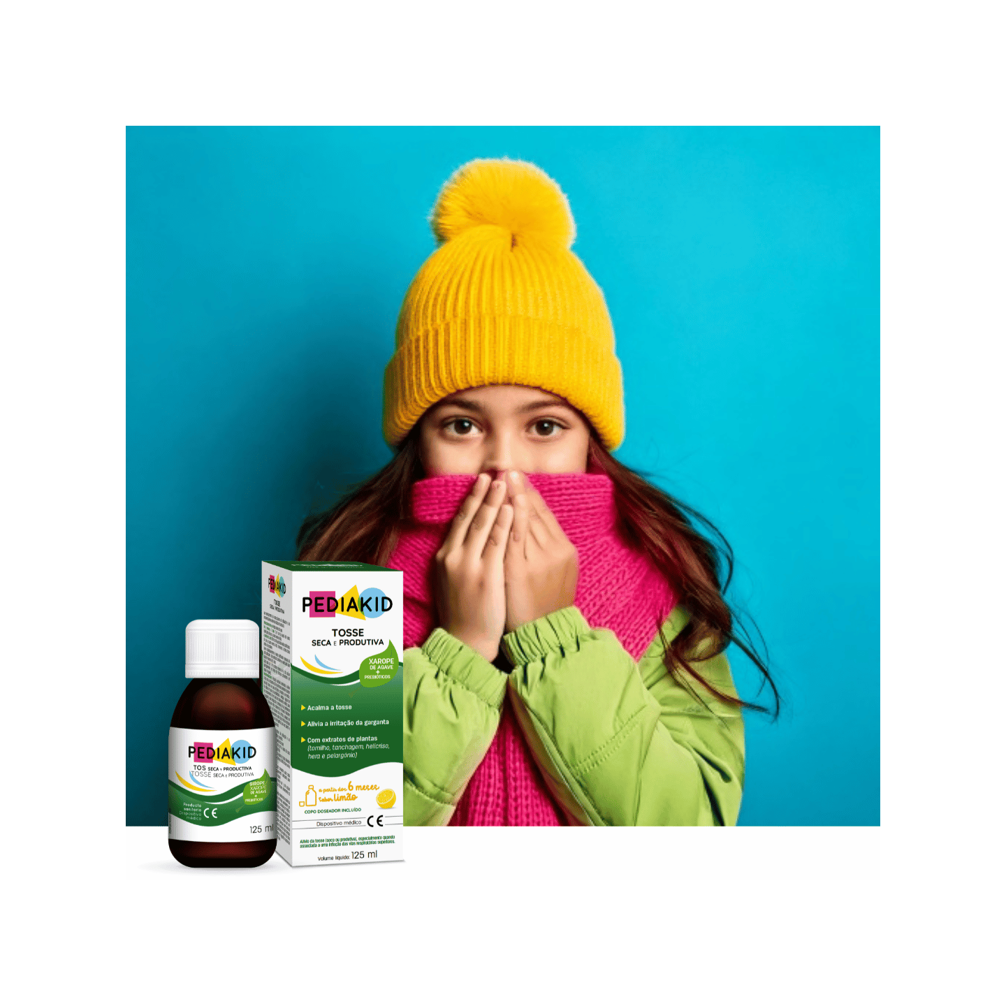 PEDIAKID® Tosse Seca e Produtiva - Xarope para crianças