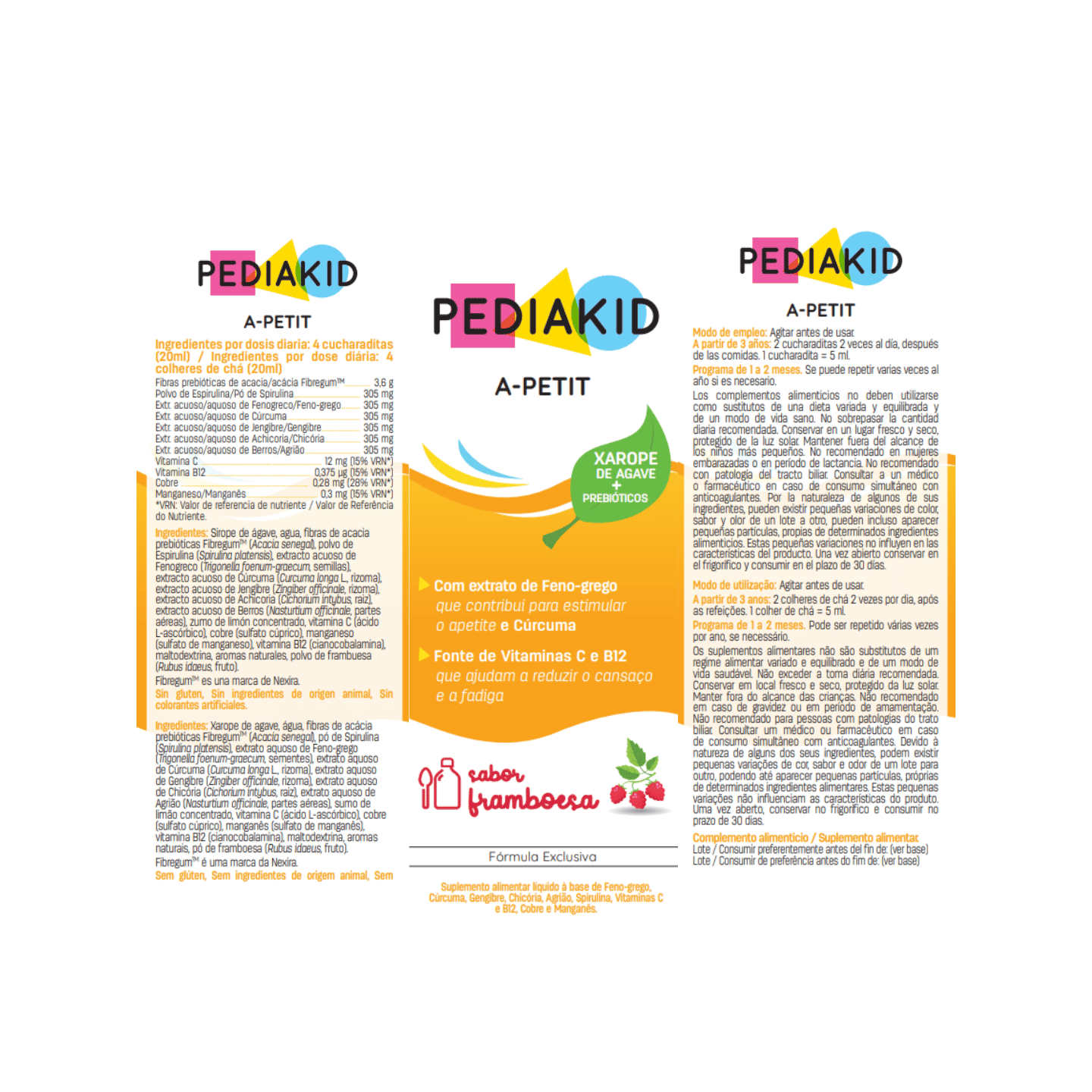 PEDIAKID® A-petit - Xarope para crianças