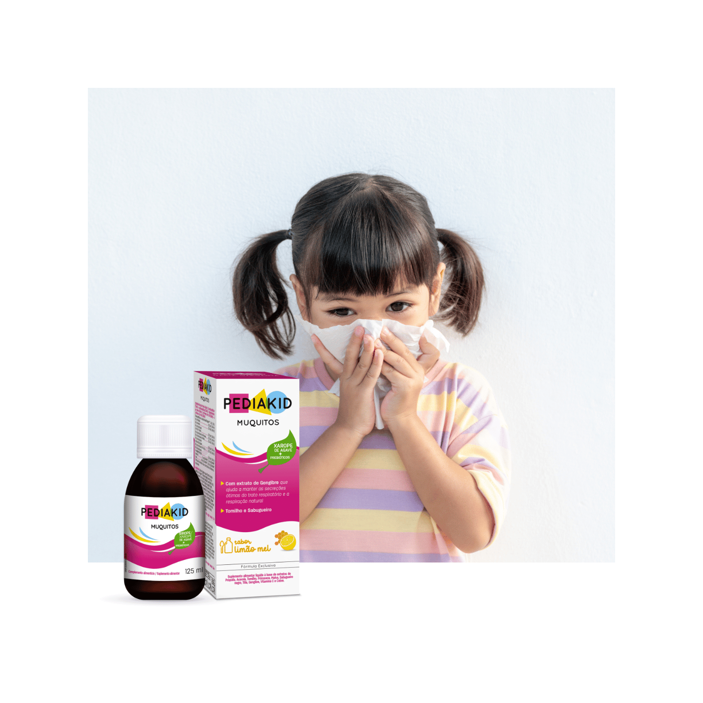 PEDIAKID® Muquitos - Xarope para crianças