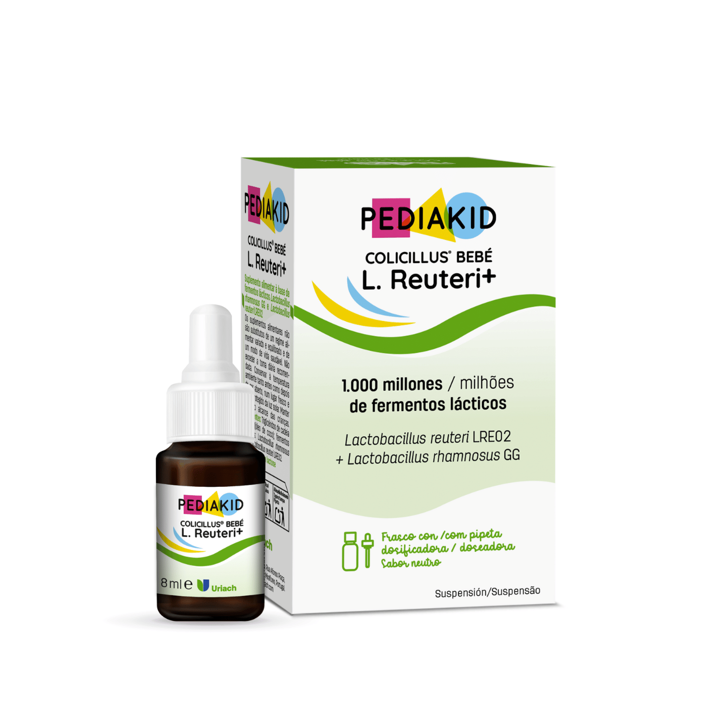 Colicillus® bebé L. Reuteri + | Suplemento Alimentar com Lactobacillus para Bebés